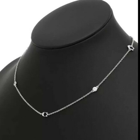 Coach SIGNATURE CHAIN SHORT NECKLACE - Picture 2 of 2